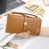 En-ji Dola Wallet Wanita - Hazelnut