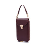 En-ji Yoria Wallet Wanita - Burgundy