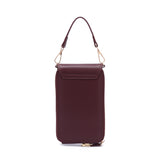 En-ji Yoria Wallet Wanita - Burgundy