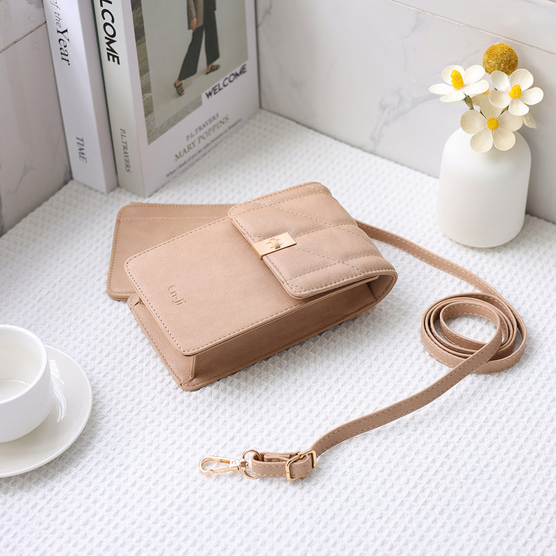 En-ji Yoli Wallet - Cream