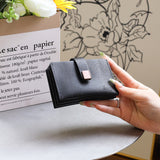 En-ji Momi Wallet Wanita - Black