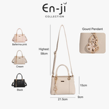 En-Ji Hyejung Handbag Wanita - Cream