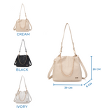 En-ji Bohi Shoulderbag Wanita - Ivory