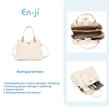 En-ji Danbi Handbag Wanita - Cream