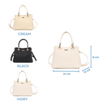 En-ji Danbi Handbag Wanita - Cream