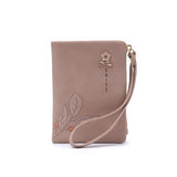 En-Ji Yejun Wallet Wanita - Pastel Brown