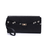 En-Ji Lea Wallet Wanita - Black