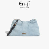 En-Ji Yerin Slingbag Wanita Warna Denim