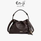En-Ji Hanji Slingbag Wanita - Nougat