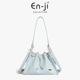 En-Ji Audrey Shoulderbag Wanita - Icy Blue