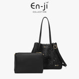 En-Ji Jisa Totebag Wanita - Black