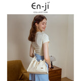 En-Ji Audrey Shoulderbag Wanita - Icy Blue