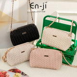 En-Ji Bongsu Slingbag Wanita - Cream