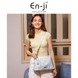 En-Ji Dalmi Shoulderbag Wanita - Nougat