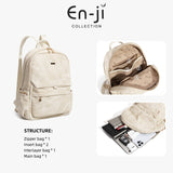 En-ji X Tzi Xuan - Dehan Backpack Wanita - Cream