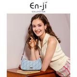 En-Ji Eunbi Slingbag Wanita Warna Denim