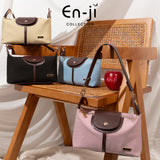 En-Ji Gami Shoulderbag Wanita - Latte