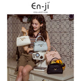 En-Ji Guma Handbag Wanita - Black