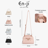 En-Ji Guma Handbag Wanita - Ballerina pink