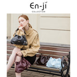En-Ji Hanji Slingbag Wanita - Nougat