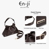 En-Ji Hanji Slingbag Wanita - Icy blue