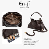 En-Ji Hanji Slingbag Wanita - Black