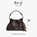 En-Ji Hanji Slingbag Wanita - Nougat