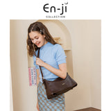 En-Ji Harin Shoulderbag Wanita - Black