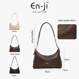 En-Ji Harin Shoulderbag Wanita - Black