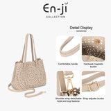 En-Ji Jisa Totebag Wanita - Latte