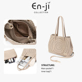 En-Ji Jisa Totebag Wanita - Black