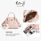 En-ji Jiumi Slingbag Wanita - Cream