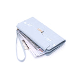 En-Ji Lea Wallet Wanita - Sky blue