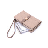 En-Ji Luna Wallet Wanita - Pastel brown
