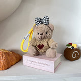 En-ji Mao Bag Charm - Brown