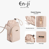 En-Ji Mola Slingbag Wanita - Cream