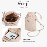 En-Ji Mola Slingbag Wanita - Cream