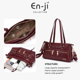 En-ji X Tzi Xuan - Moni Shoulderbag Wanita - Cream