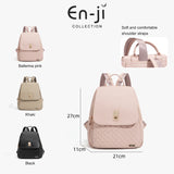 En-ji Munro Backpack Wanita - Cream