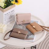 En-ji Nayu Wallet Wanita - Caramel
