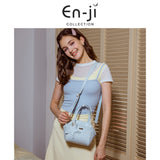 En-Ji Ningning Handbag Wanita - Icy blue