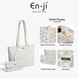 En-Ji Sonsu Totebag Wanita - Burgundy