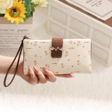 En-Ji Tama Wallet Wanita - Cream