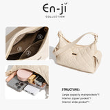 En-Ji Yebin Shoulderbag Wanita - Ivory