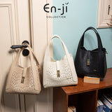 En-Ji Yeji Handbag Wanita - Ivory