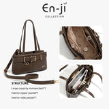 En-ji Yumjung Shoulderbag Wanita - Truffle