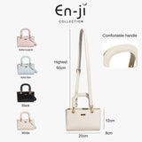 En-Ji Yuri Handbag Wanita - Ballerina pink