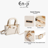 En-Ji Yuri Handbag Wanita - Cream
