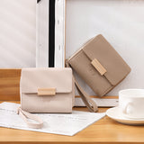 En-ji Kaira Wallet Wanita - Cream