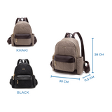 En-ji Memo Backpack Wanita - Khaki